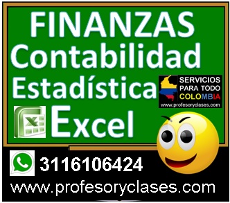 Clases particulares Contabilidad Finanzas Administracion Financiera Medellin Profesor particular Excel-2