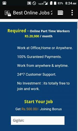 We are Hiring - Earn Rs.15000/- Per month - Simple Copy Paste Jobs-1