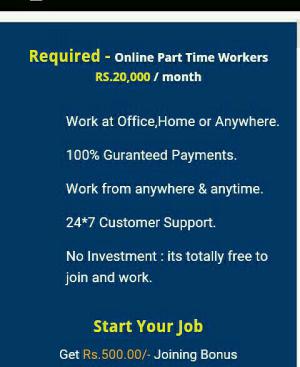 We are Hiring - Earn Rs.15000/- Per month - Simple Copy Paste Jobs-2