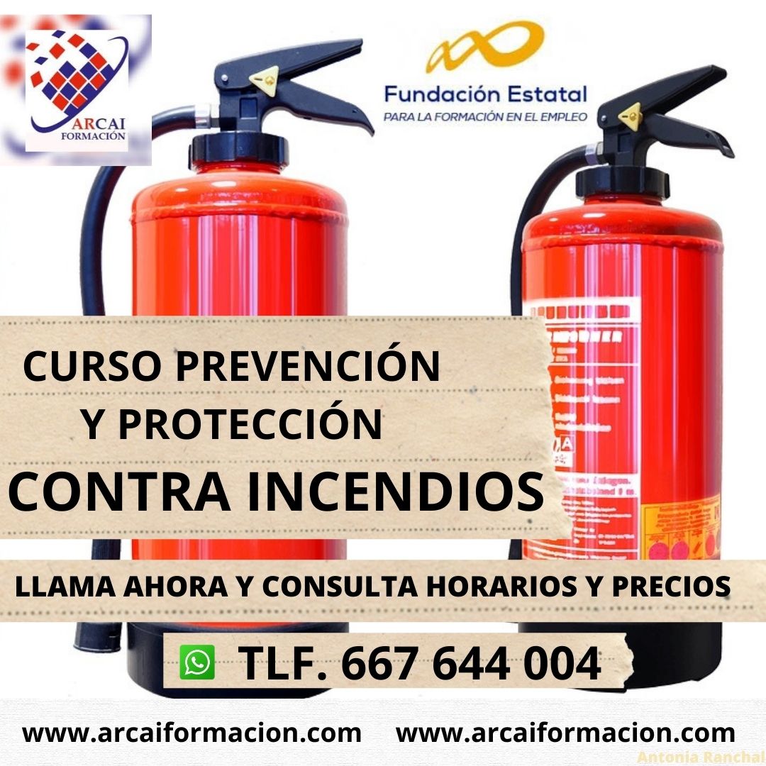 Curso Prevención y Protección contra Incendios